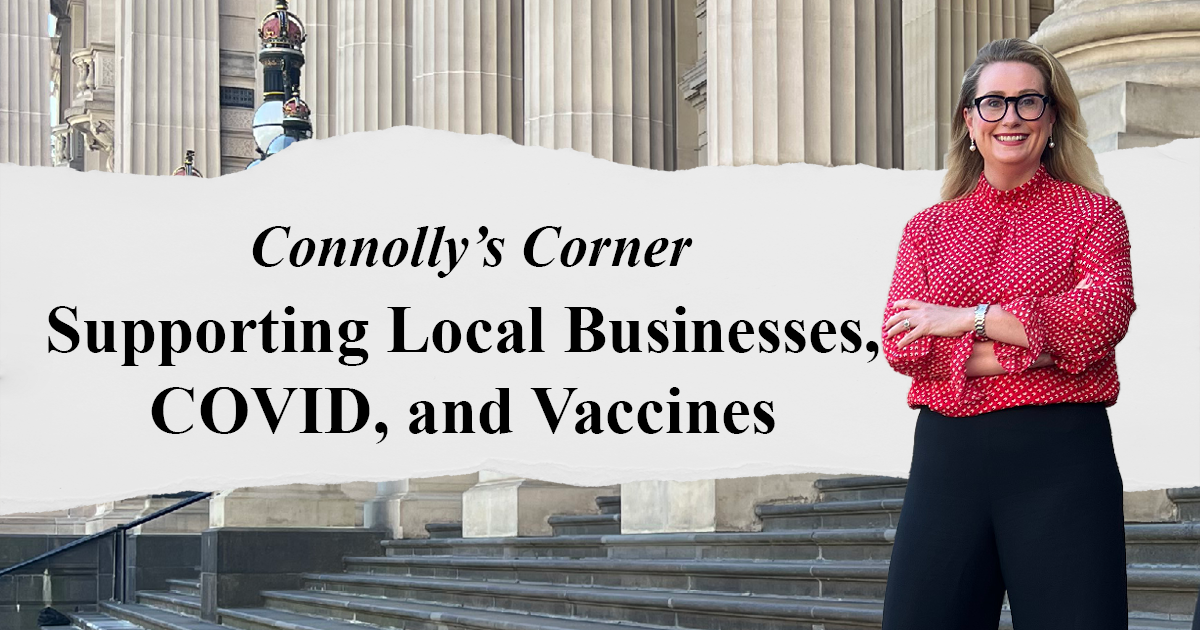 Supporting Local Businesses, COVID, and Vaccines  Main Image