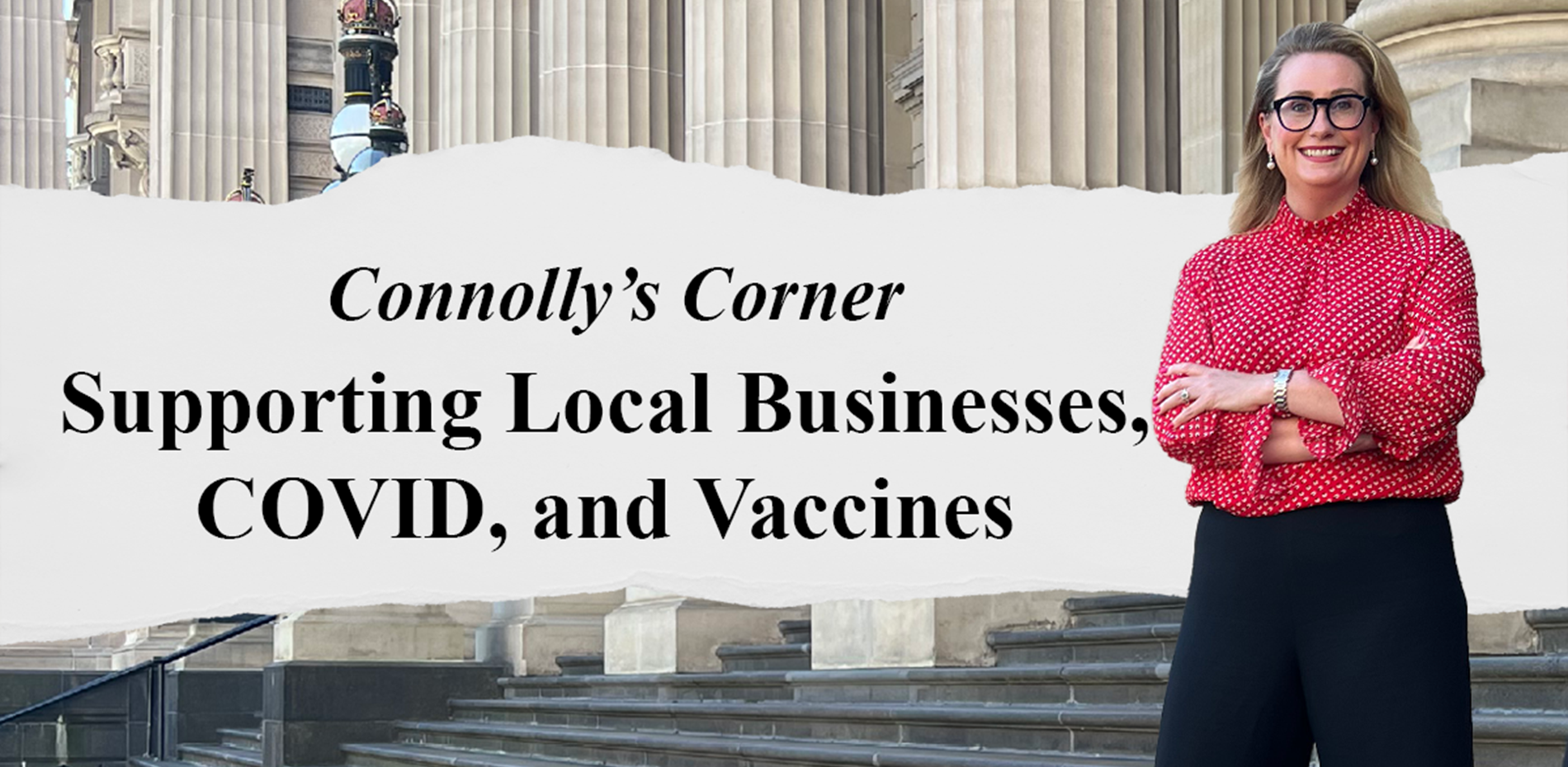 Supporting Local Businesses, COVID, and Vaccines  Main Image